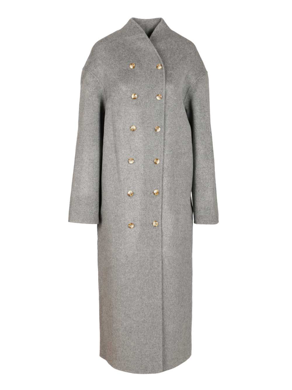 Loulou De Saison Amory Coats - Grey | 7eaef654c88e763cfb3ff9925626bf710b2d7b61