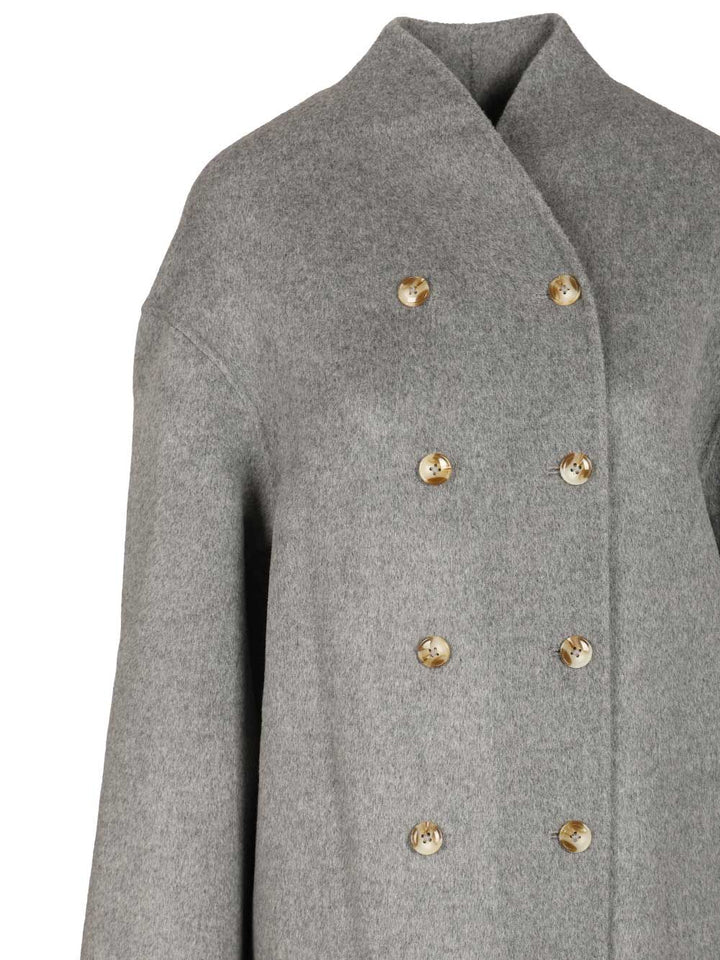 Loulou De Saison Amory Coats - Grey | 46ccc9dfa87ee5f89e6b05336ee29b7d86fc0a87