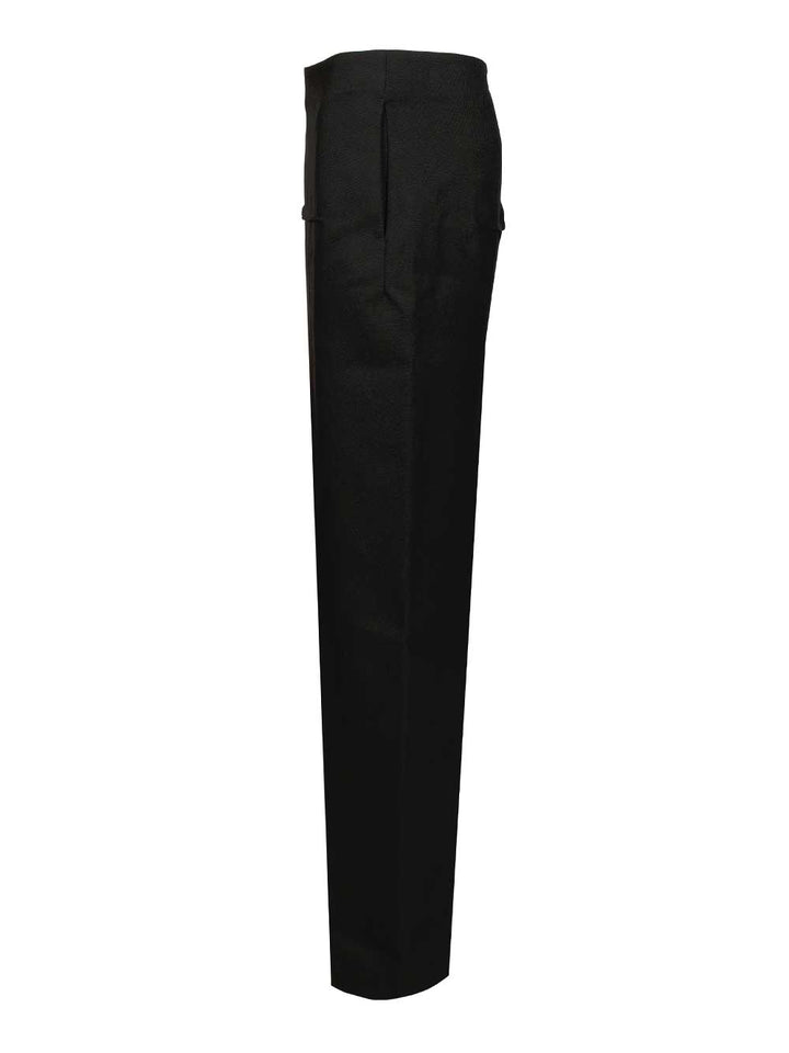 Rick Owens Long High-Waisted Virgin Wool Skirt Gonne - Nero | 8c7ef51c8639ebb8a094200723bb0c078ef65378