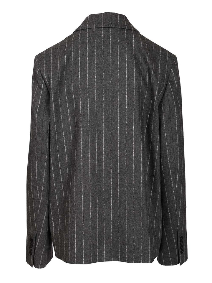 Loulou De Saison Kalen Giacche - Grey | a5657444c8f610cfdccee5d37c1635fbc6bc9bda