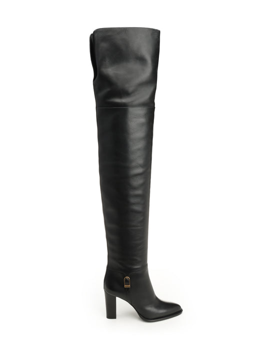 Julia Over-The-Knee Boots Nero