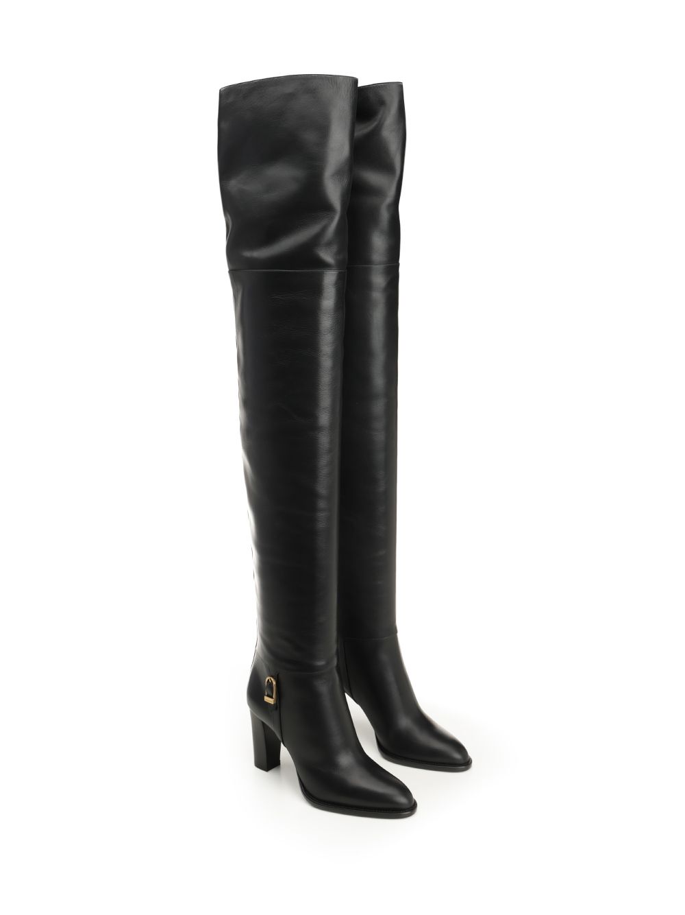 Saint Laurent Julia Over-The-Knee Boots - Nero | d7c4195ce3931224844bb327008b8850b53ce4fc