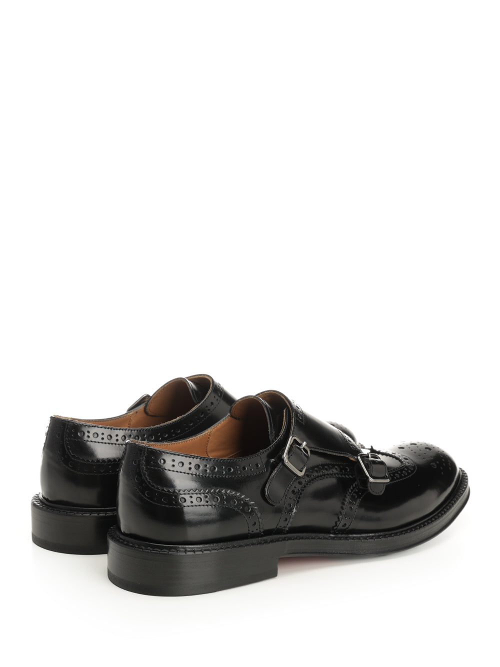 Corvari Duilio Double Buckle Shoe Mocassini - Nero | 9dedc5c7052476ba41e6432510ae1a001119263b