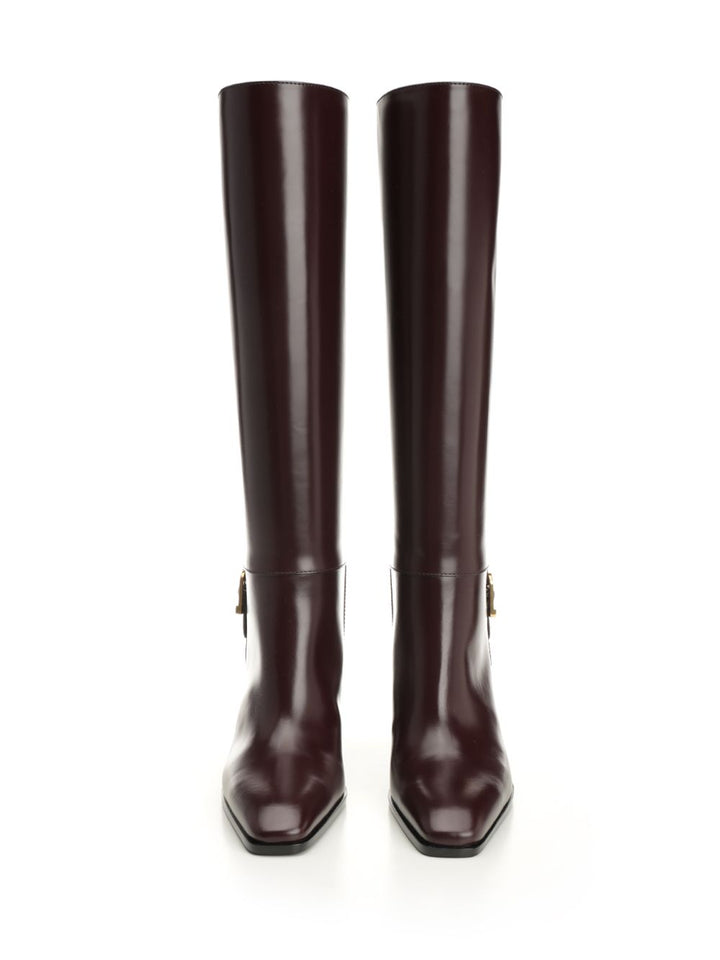 Saint Laurent Julia Boots Scarpe basse - Bordeaux | ab5b18ee47f03a3068ac25aca862e6e07e8c713c