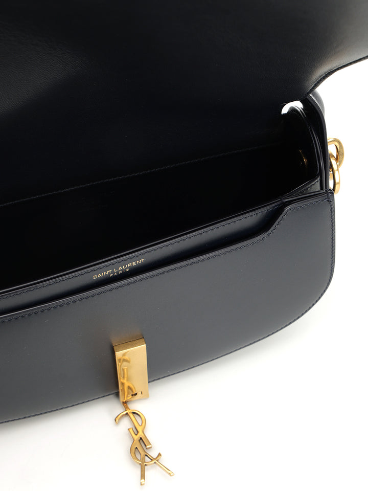 Saint Laurent Voltaire Shoulder Bags - Blu | 6e0c164c757e1e2e1d1519fdfc41c5f1dd56bed0