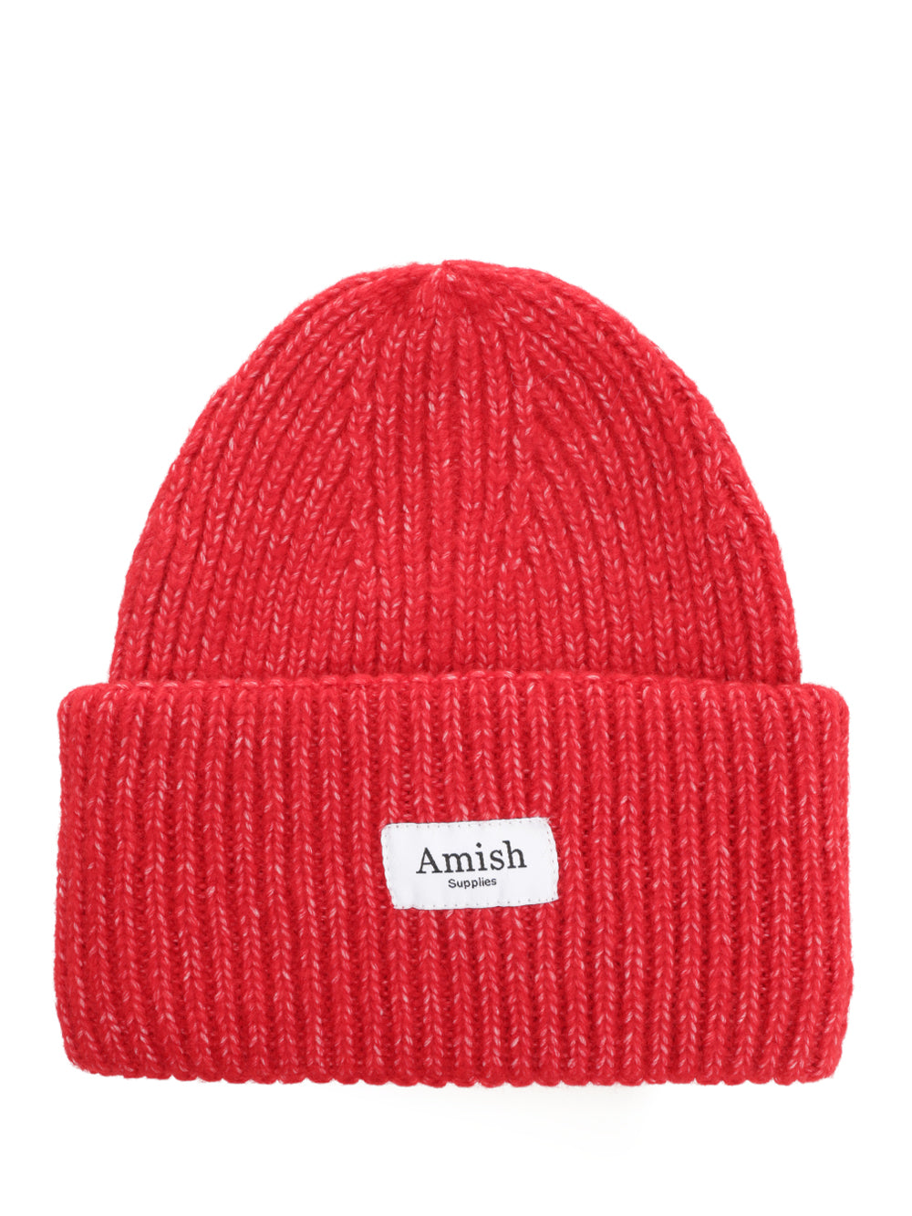 Amish Beanie Recycled Yarn Cappelli - Rosso | 479d41ea8ca2484cd15f3db23cb3d8134339e3d3