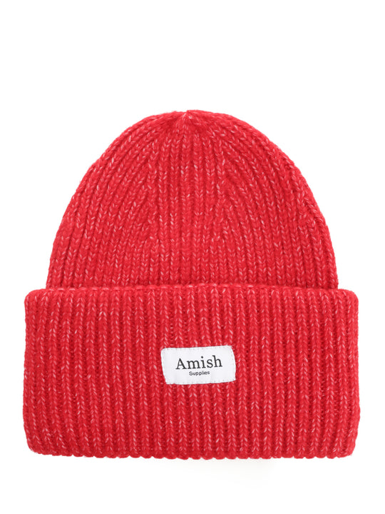 Beanie Recycled Yarn Cappelli Rosso