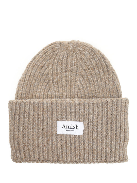 Beanie Recycled Yarn Cappelli Beige