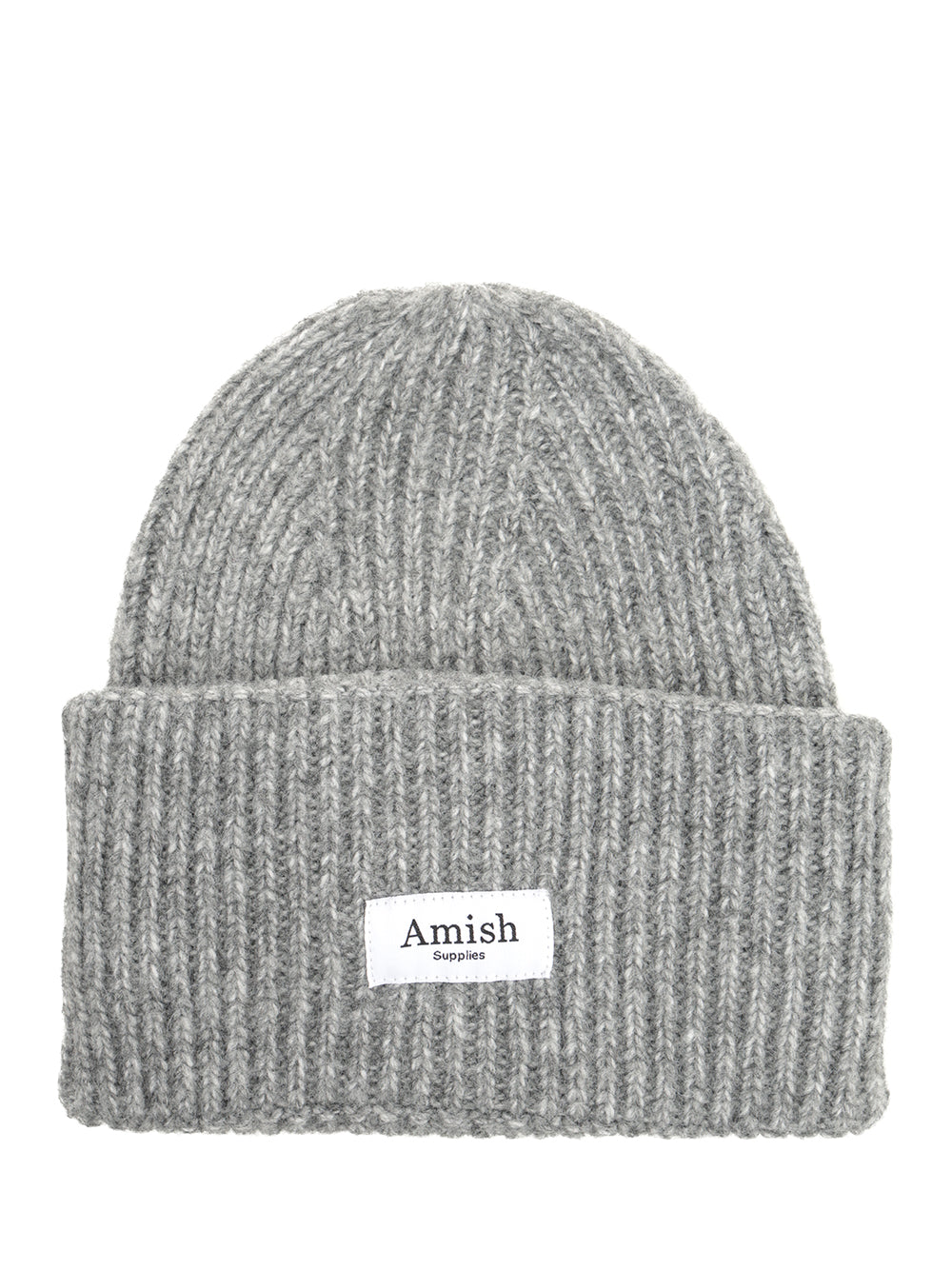 Amish Beanie Recycled Yarn Cappelli - Grey | 43d53a24346bca7d6c44801408903d5f914a6c26