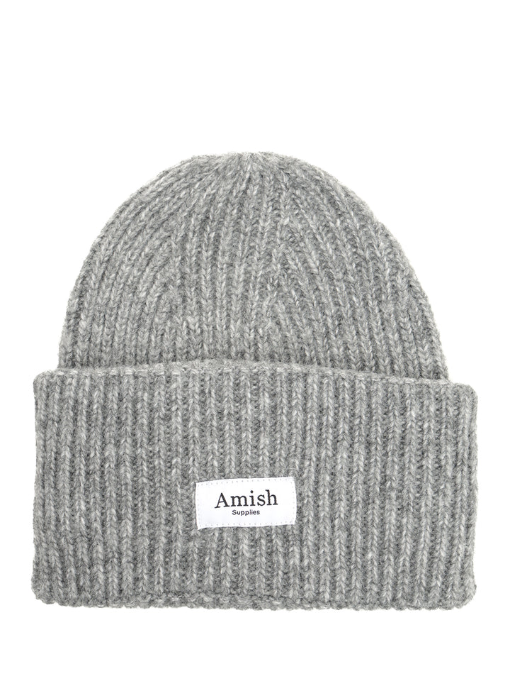 Amish Beanie Recycled Yarn Cappelli - Grey | 43d53a24346bca7d6c44801408903d5f914a6c26