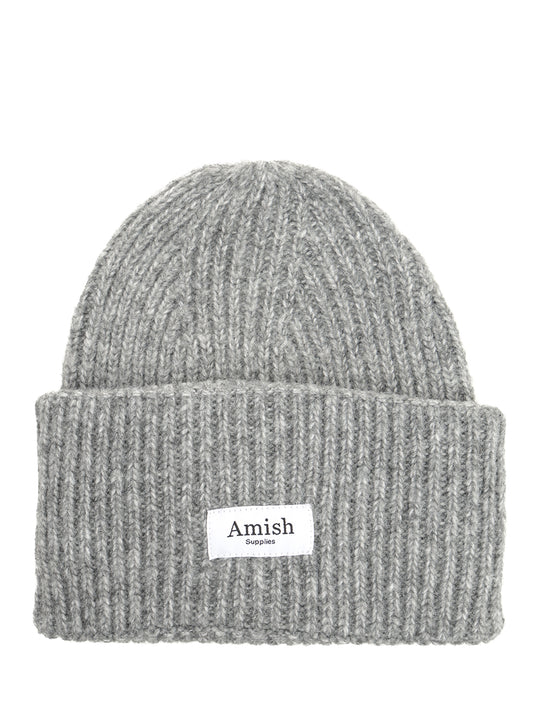 Beanie Recycled Yarn Cappelli Grey