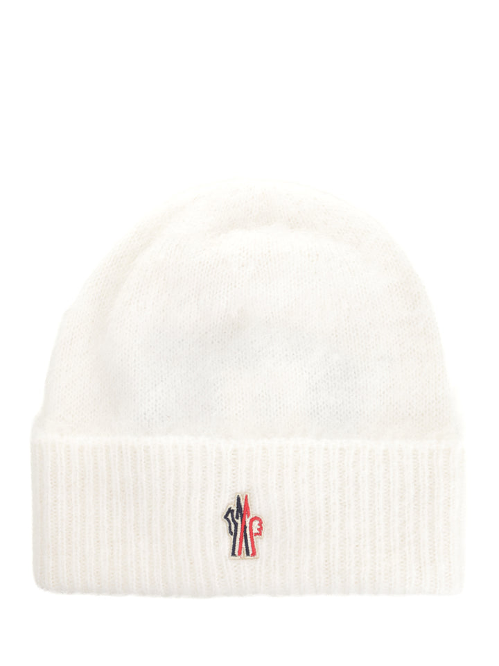 Moncler Grenoble Wool Hat Cappelli - Bianco | fdb65a90b4a39d410adece3ac82321ca7cea5aa9
