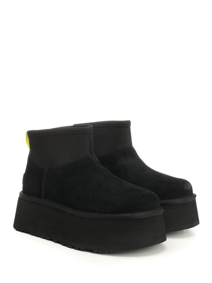 Ugg Classic Mini Dipper Boots - Nero | 85290fc67fbc692990e5ce55767803be092ff01e