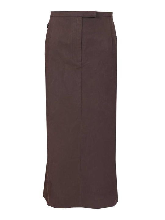 Long Skirt Sandora Gonne Marrone