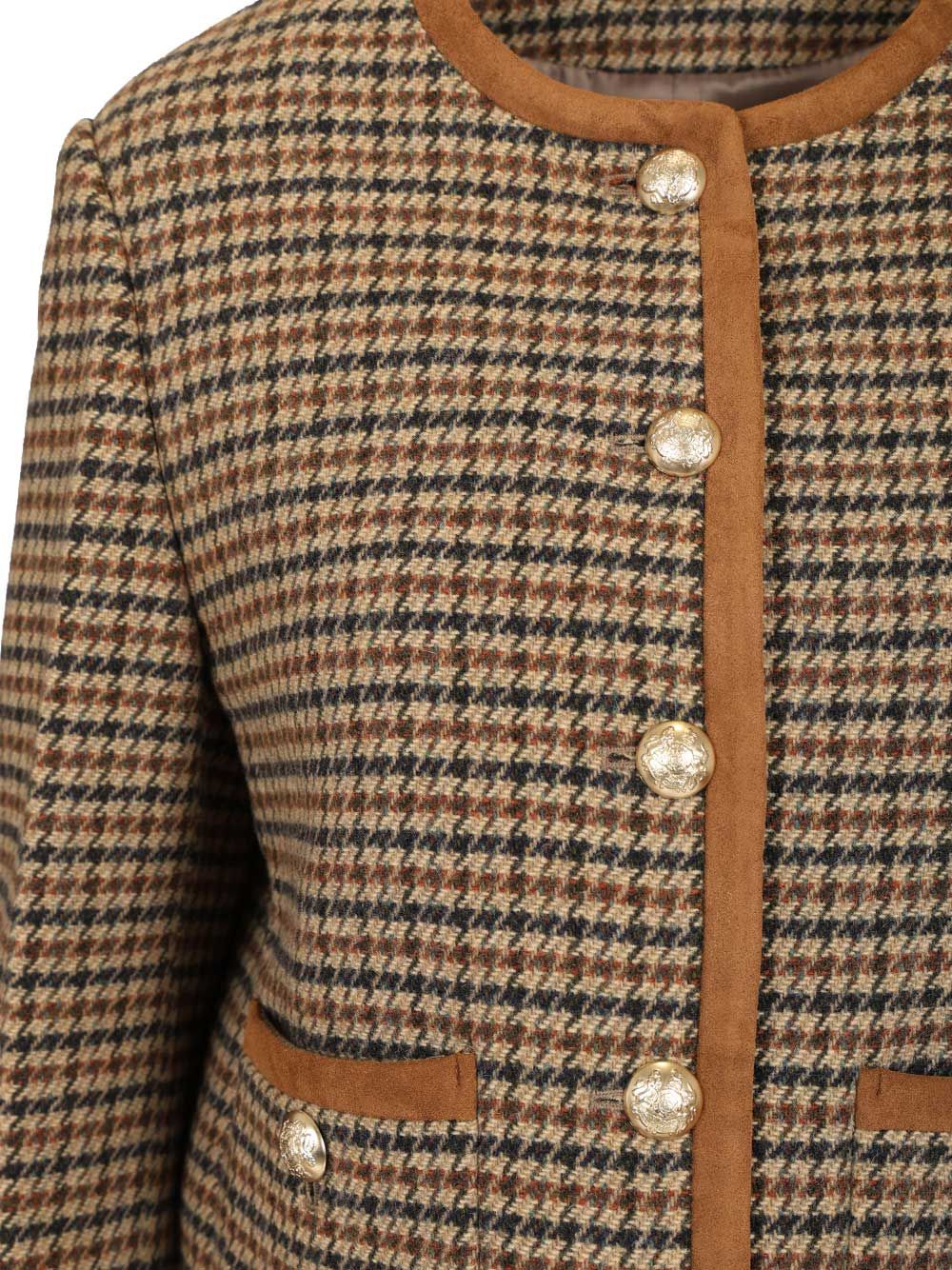 Dunst Classic Checked Jacket Giacche - Grey | 4048032ea66907cf63fa3ec238cb741e388e8218