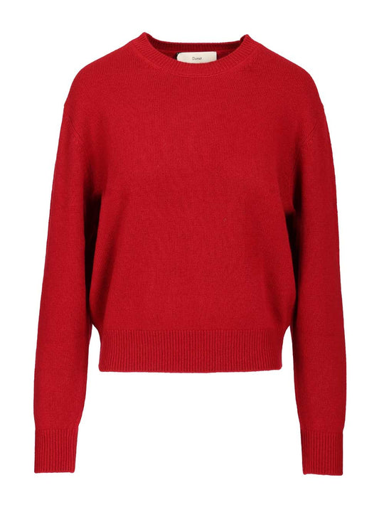 Wool And Cashmere Sweater Knitwear Rosso