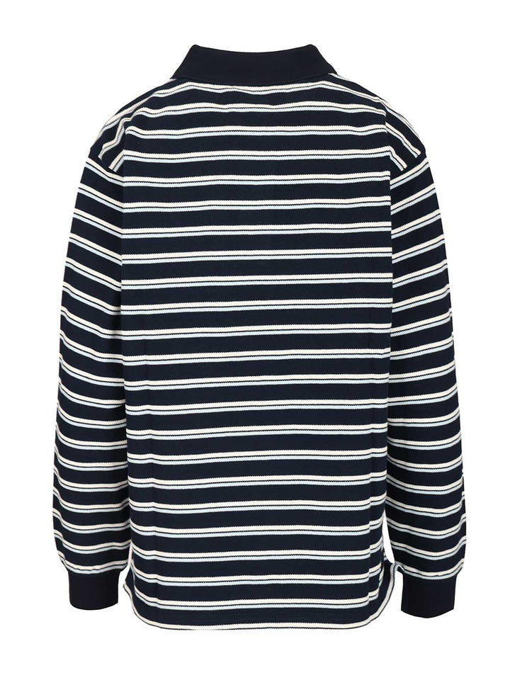 Dunst Striped Polo shirt - Blu | 58a26479e244b5ab02efa22079afa5011fa13897