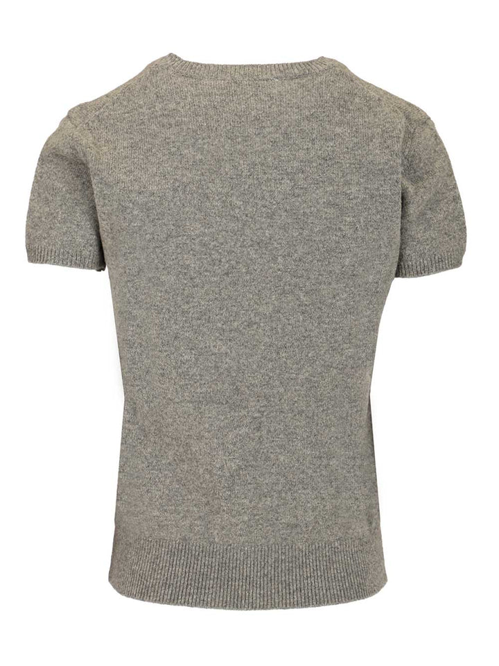 Dunst Wool Sweater Knitwear - Grey | b4759d9537154e155c0dd8c15f9116b61ae56cda