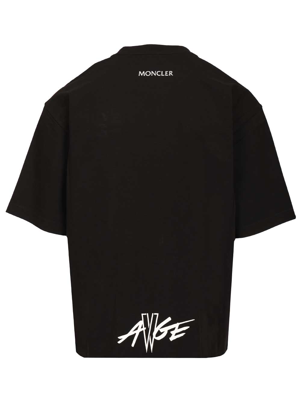 Moncler Genius Moncler X A$Ap Rocky Cotton T-Shirt - Nero | d56a4282c470c4766814f52e485f5fded47b5f0e