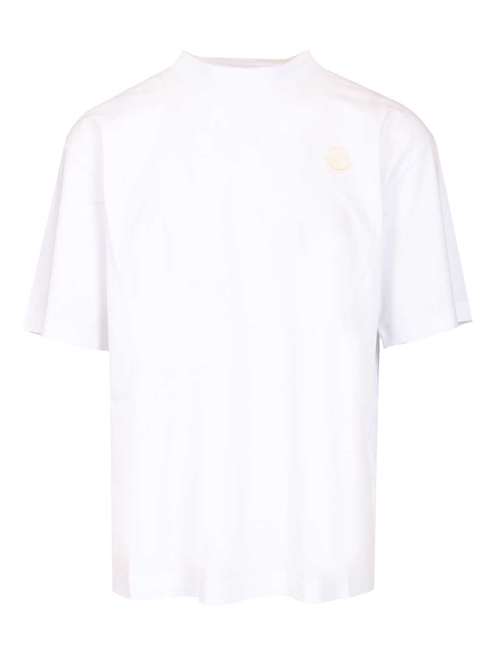 Moncler Genius Moncler X A$Ap Rocky Cotton T-Shirt - Bianco | 8517185eb7898caaf83dee23b0eddcf8bca2748e
