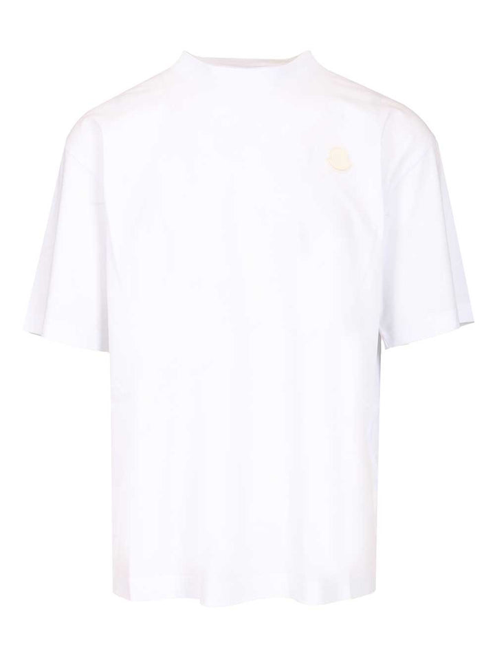 Moncler Genius Moncler X A$Ap Rocky Cotton T-Shirt - Bianco | 8517185eb7898caaf83dee23b0eddcf8bca2748e