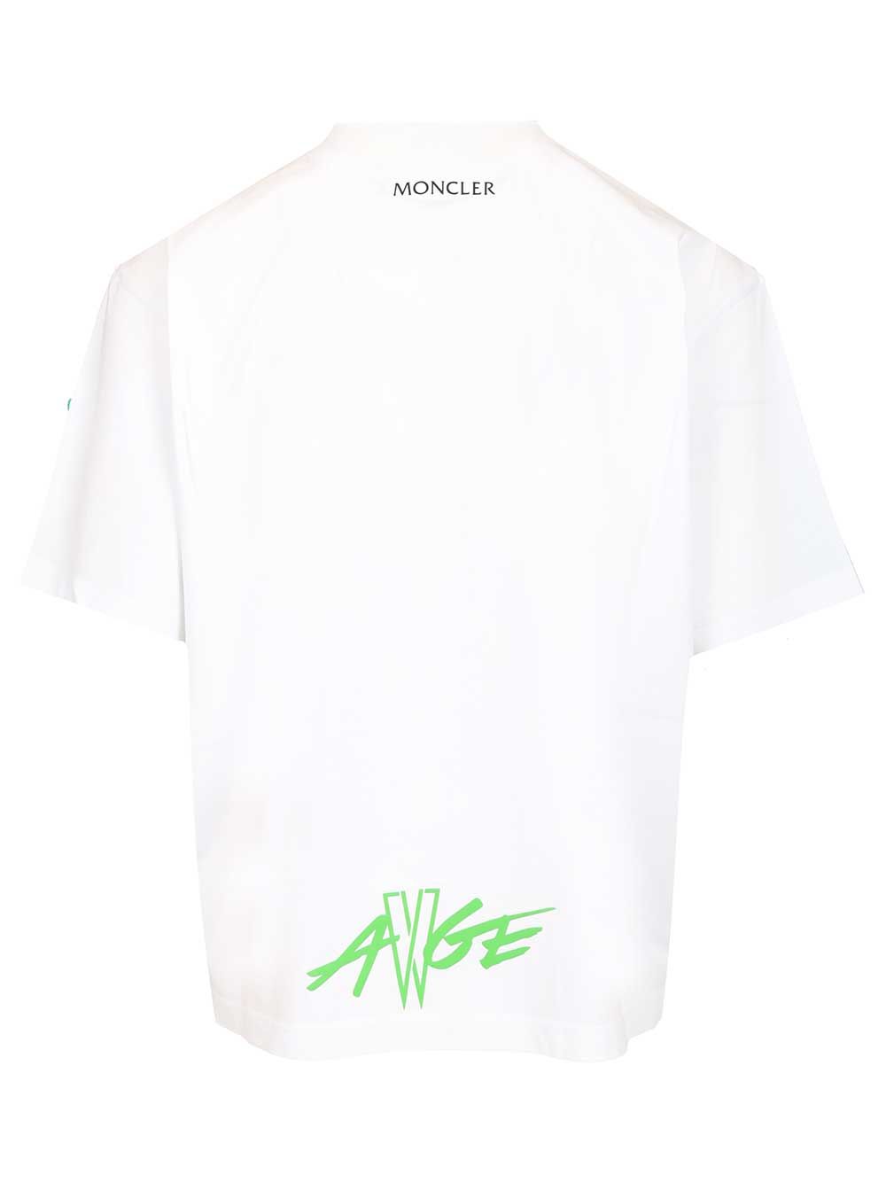 Moncler Genius Moncler X A$Ap Rocky Cotton T-Shirt - Verde | 4fa87c48cdfd757d0e63b159d29f2dc4ab415af6