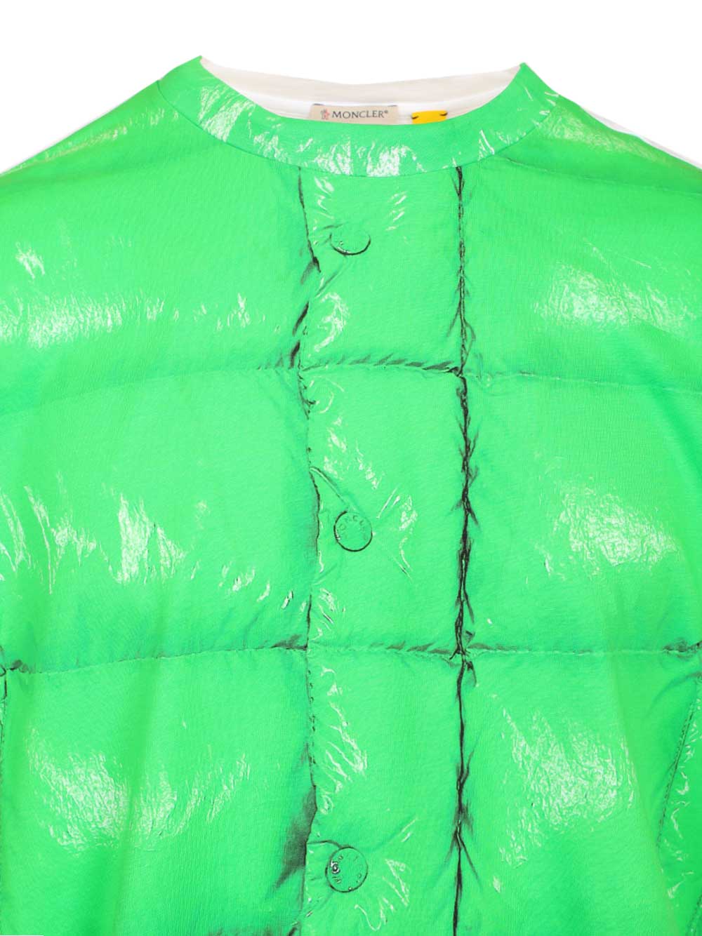 Moncler Genius Moncler X A$Ap Rocky Cotton T-Shirt - Verde | 29d62de4cbb1779ee2af4458449c49b9016cd1c8