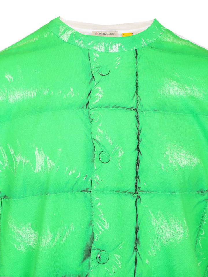 Moncler Genius Moncler X A$Ap Rocky Cotton T-Shirt - Verde | 29d62de4cbb1779ee2af4458449c49b9016cd1c8