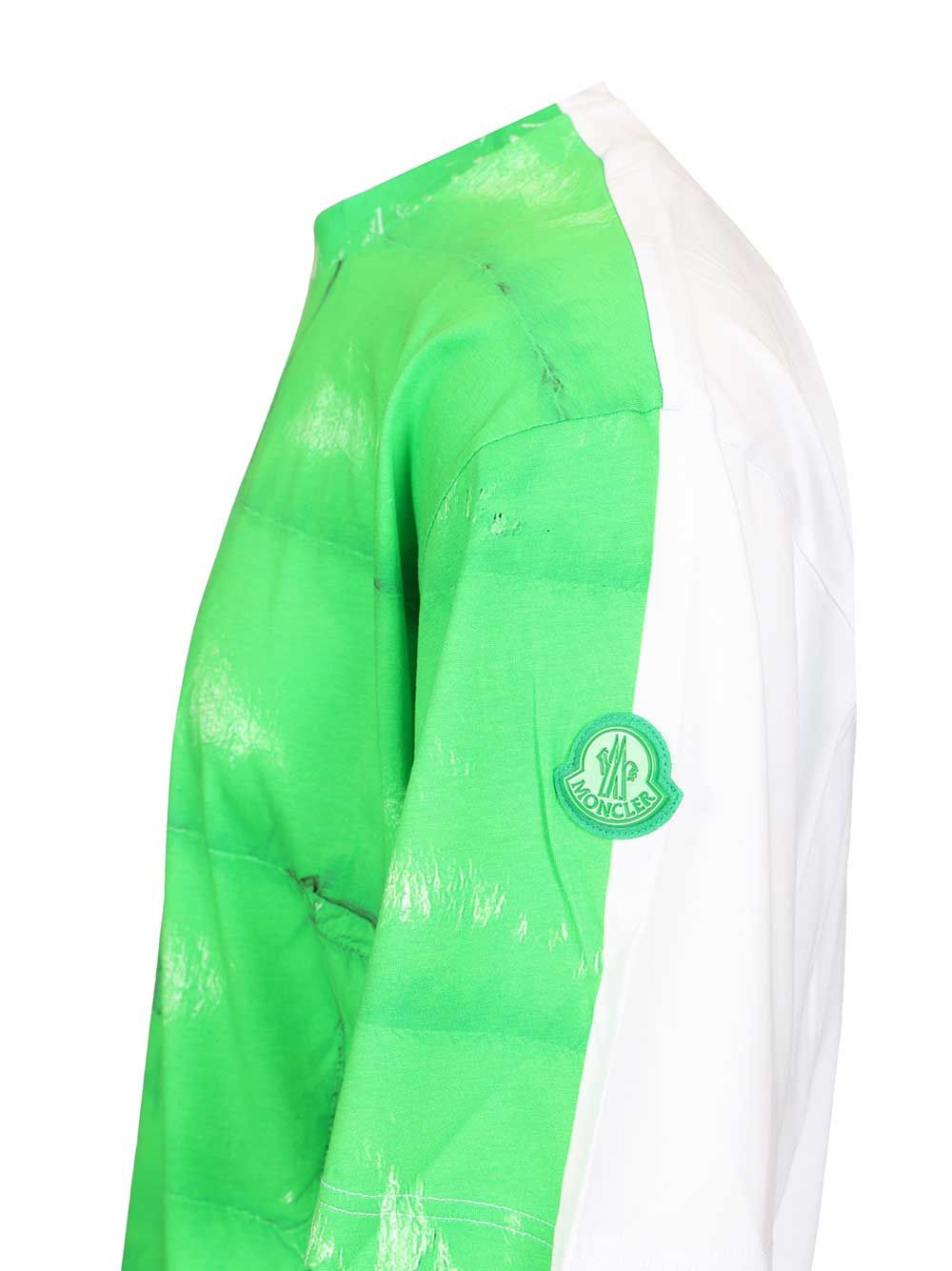 Moncler Genius Moncler X A$Ap Rocky Cotton T-Shirt - Verde | b5acc2faf0f448c325ac3af92540058e9defe455