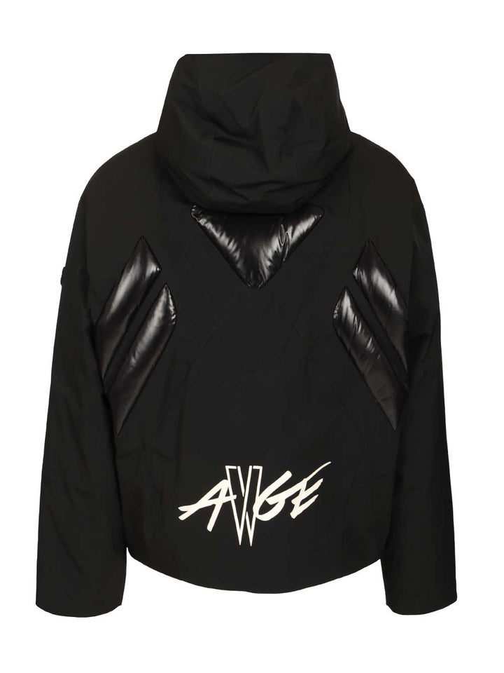 Moncler Genius Moncler X A$Ap Rocky Jumquat Short Down Jacket Coats - Nero | 01afec19048b3fe36b04b92aacac1dc968eec226