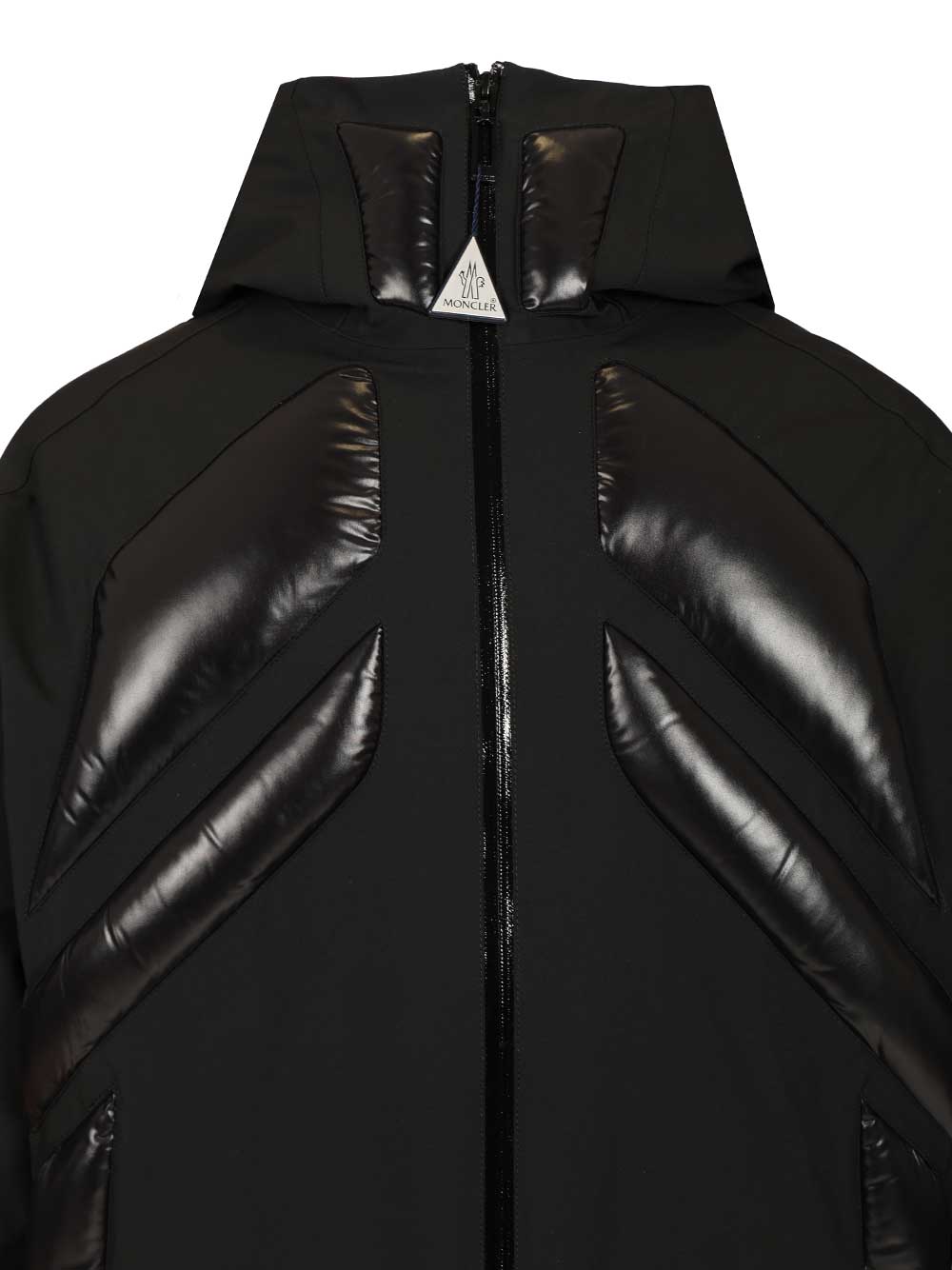Moncler Genius Moncler X A$Ap Rocky Jumquat Short Down Jacket Coats - Nero | 056e467683298864d59f0600717beefb6842c66b