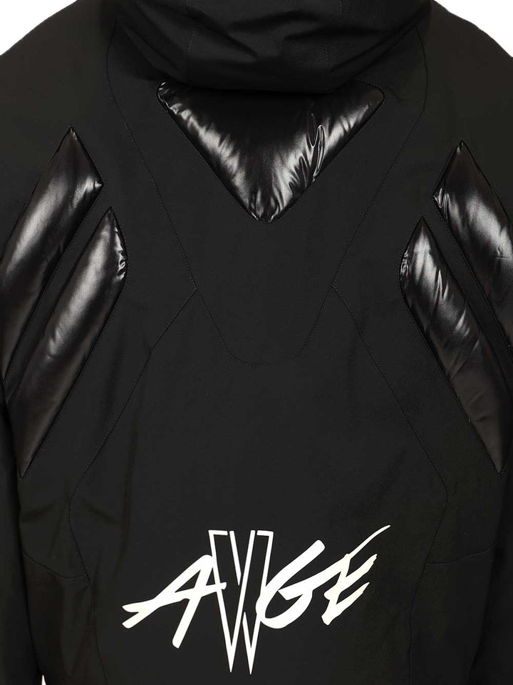 Moncler Genius Moncler X A$Ap Rocky Jumquat Short Down Jacket Coats - Nero | b26c590313b7cc7a2cc66769eacb37a02d6e5a9a