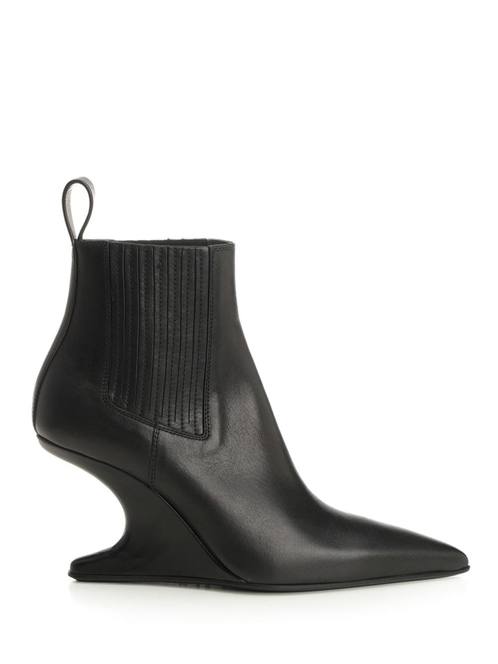 Rick Owens Sharp Ankle Boots - Nero | dbdc2df564c1156bd6c6398122767aac71263c26
