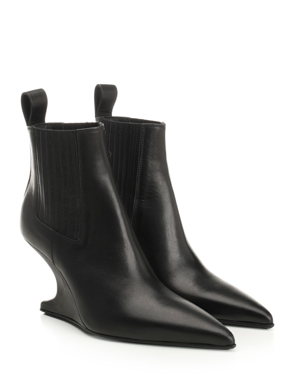 Rick Owens Sharp Ankle Boots - Nero | f75a252dfef25c0a44a5dcc18da0d36b6d0d8c9c