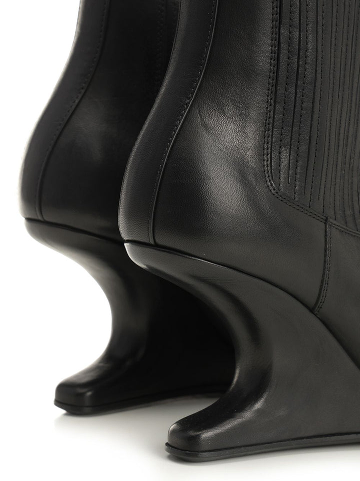Rick Owens Sharp Ankle Boots - Nero | d4d4413a129c14ed5f7bbebb7e8c1ab48497cf9c