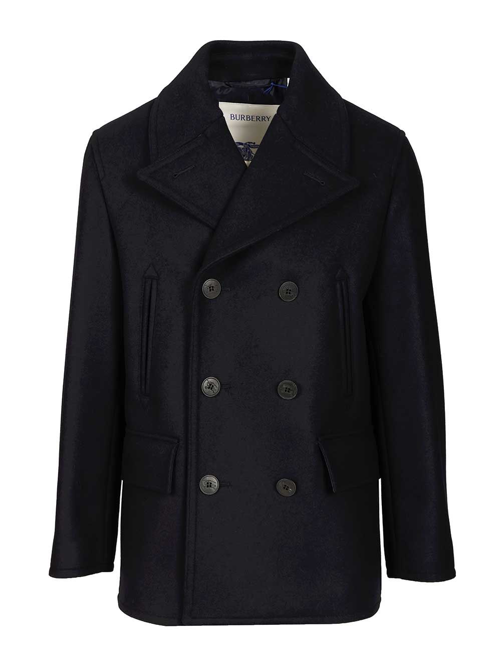 Burberry Pea Coat Giacche - Blu | 4c75c63bdf0d77131f0310cd4fe97e2064950648