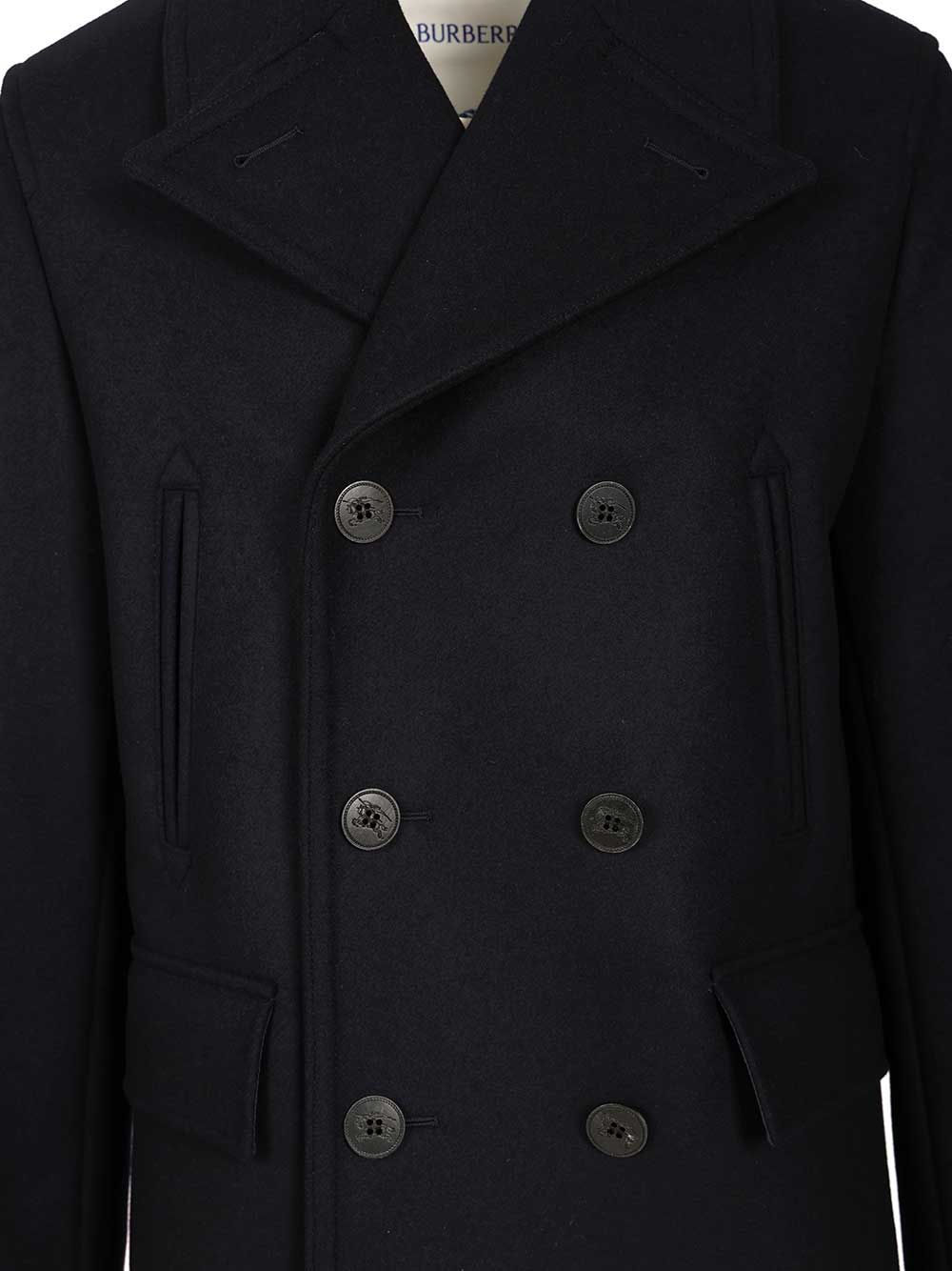 Burberry Pea Coat Giacche - Blu | 2b0e7cc5817bbe109e4e18296e902e24c2def2b7