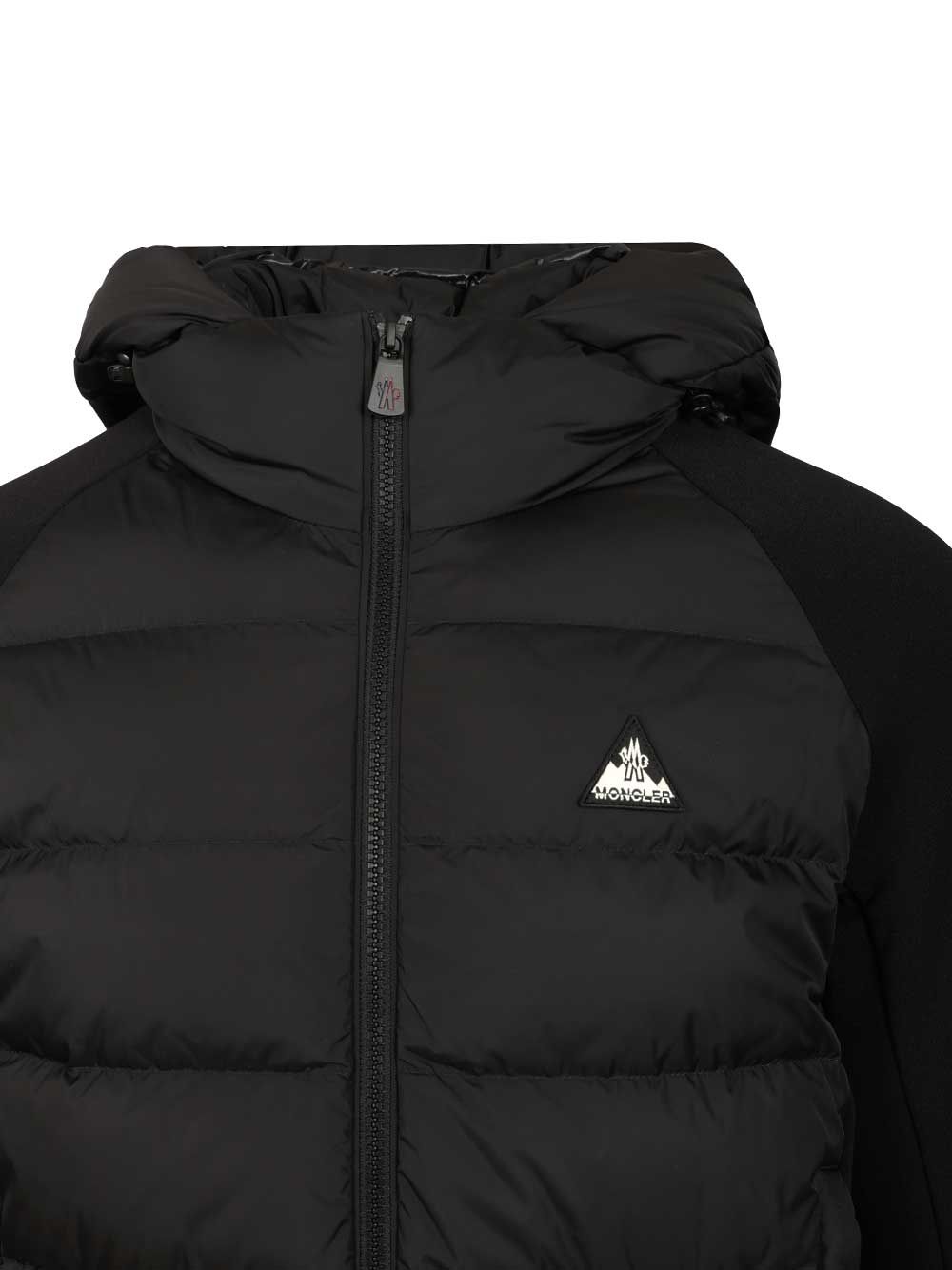Moncler Grenoble Polartec® Padded Zip-Up Hoodie Sweatshirts - Nero | ce6209d6184b2212ce39eef5a63652f7de3ed7d7