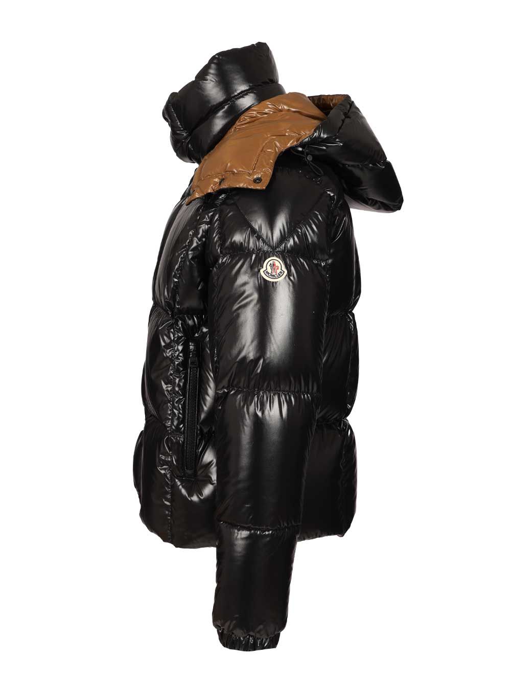 Moncler Parana Short Down Jacket Giacche - Nero | 53ab0055eb6b7f93e129e40cbb0f327f5d28c715