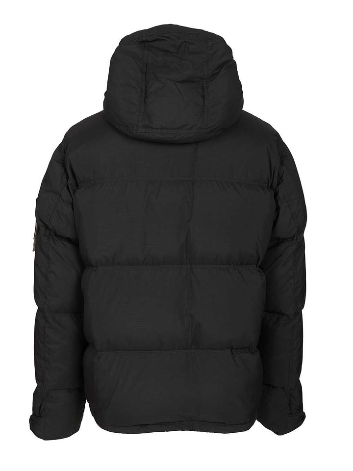 Stone Island Down Parka In 6.6 Cordura® Ripstop Nylon Giacche - Nero | 4dca3582f067372ecd9f38fea76dc7c289fb97fd