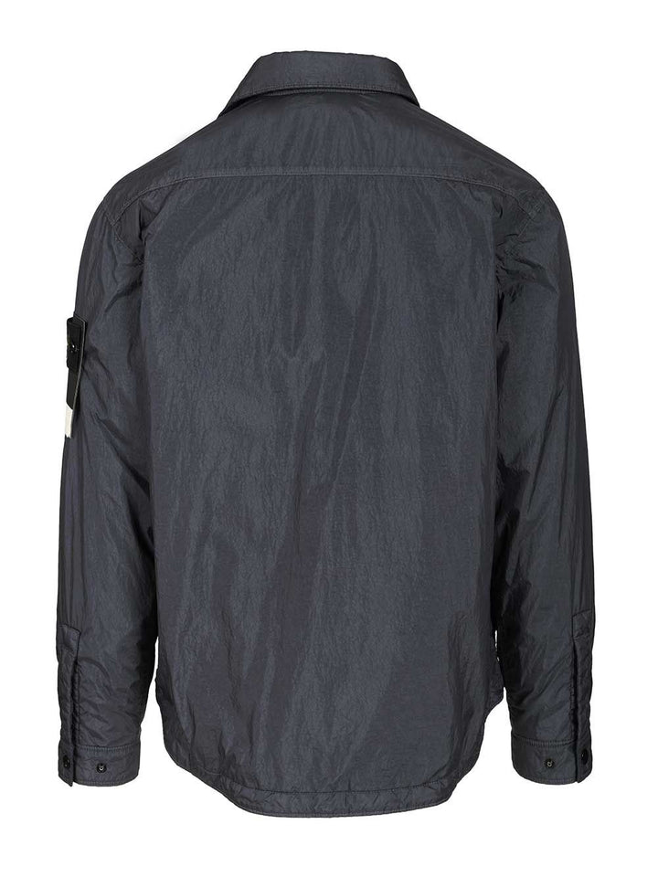 Stone Island Lightweight Hooded Jacket Giacche - Blu | 975ef80cd24f588884e42ef9bef7927a7b91f9b5