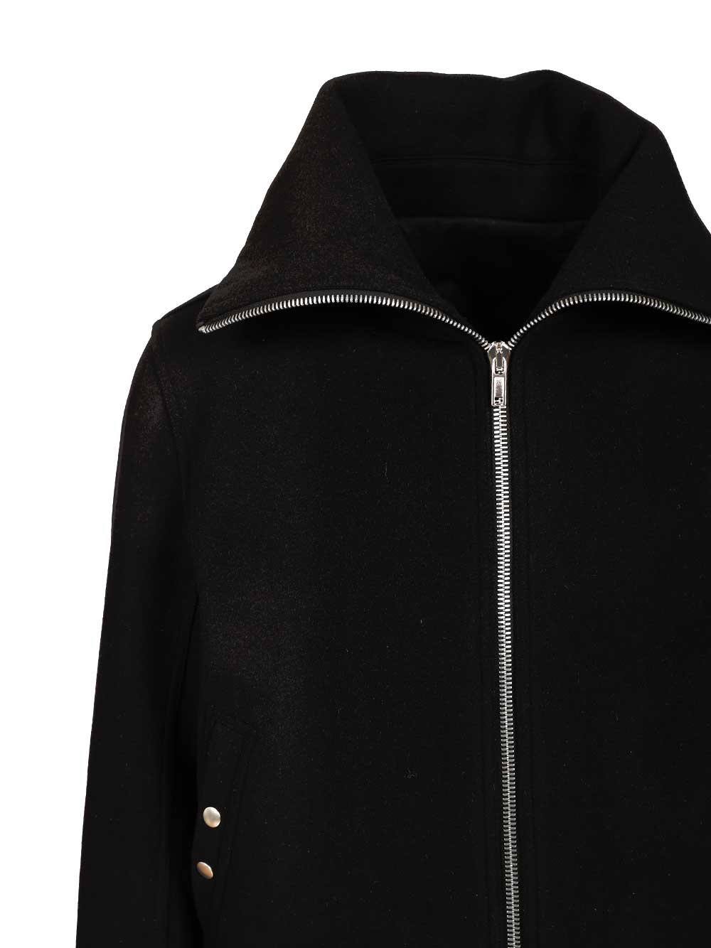 Rick Owens Bomber Blixa Dracucollar Giacche - Nero | d683678b736fe0329988a23b842ff6d1153e0906