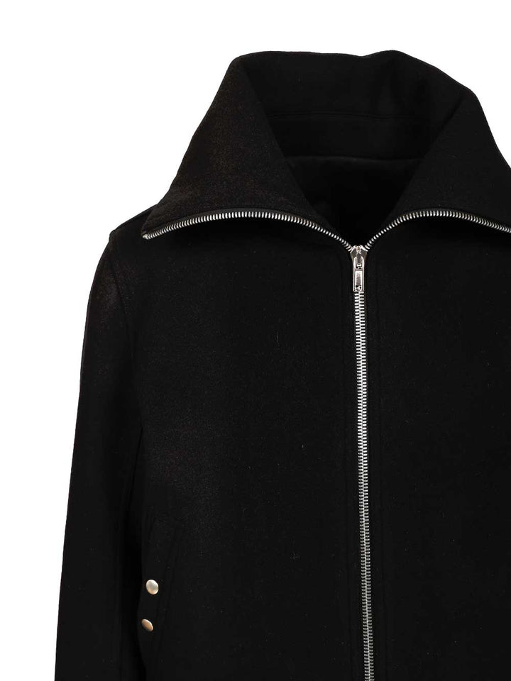 Rick Owens Bomber Blixa Dracucollar Giacche - Nero | d683678b736fe0329988a23b842ff6d1153e0906