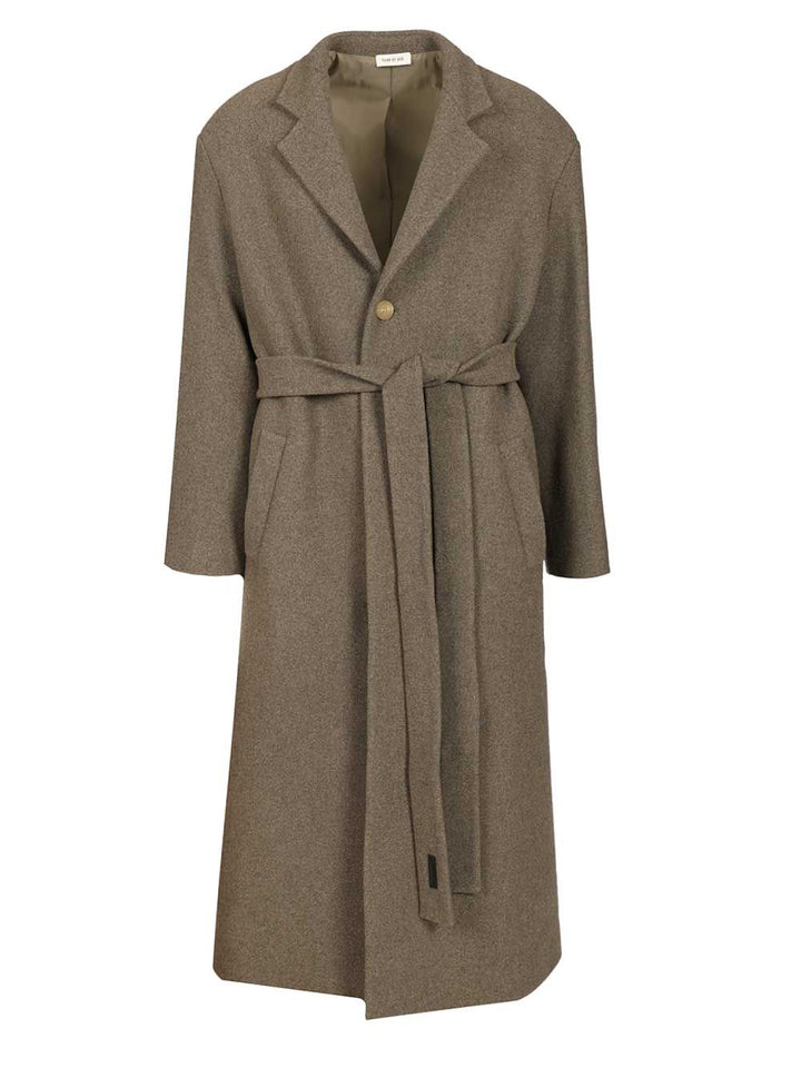 Fear Of God Relaxed Coat Coats - Grey | c638626380488f91998ac517be1dbe025185cc3b