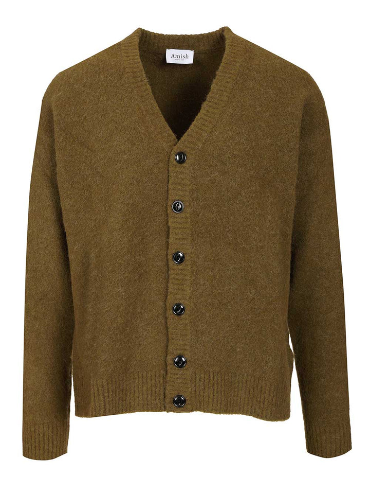 Amish Oversized Cardigan Knitwear - Verde | a702501edccd021ae4d653c07774bd7468f26870