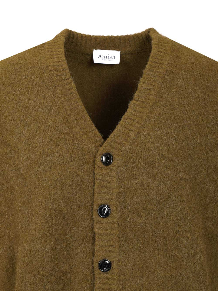 Amish Oversized Cardigan Knitwear - Verde | b12cca3da0523d22004ed593e6224cb04eaadbad