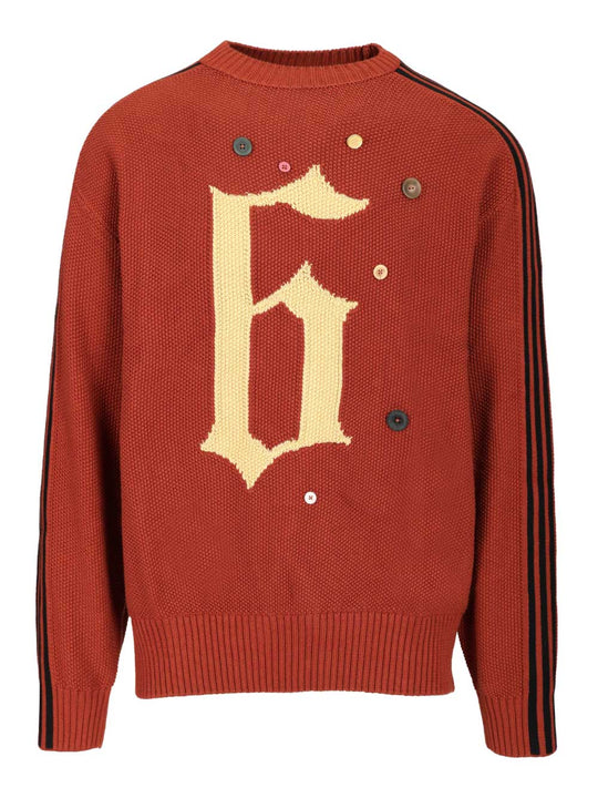 Cotton Sweater Knitwear Rosso