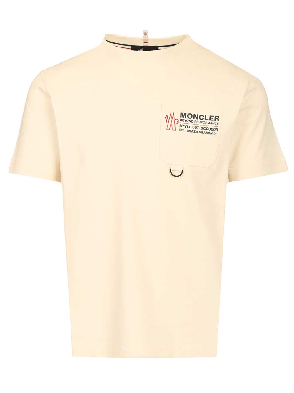 Moncler Grenoble Logo Cotton Jersey T-Shirt - Bianco | cf66c079a67bed4a09ecc4503ff5c2754757c394