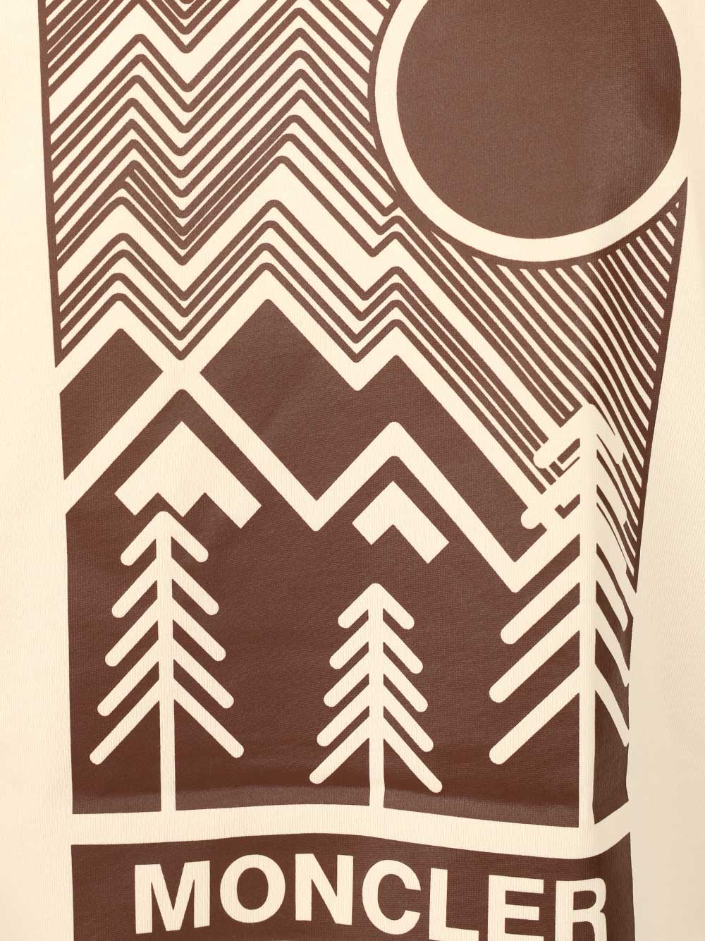 Moncler Grenoble Logo Cotton Jersey T-Shirt - Bianco | 0157a85fb1649cbf2eeef34d856720c686ad1444