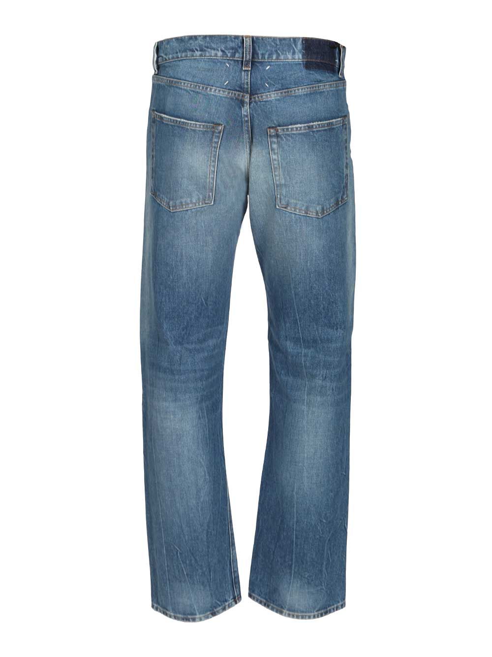 Maison Margiela Five-Pocket Jean Jeans - Blu | f16bfe2b62e4b264785e7bcadeaa96a81e1ae7e6